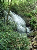 Falls on West Prong Hickey Fork Creek