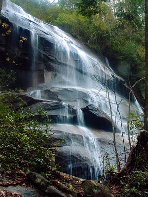 Daniel Ridge Falls - From the Front Daniel Ridge Falls - From the Front