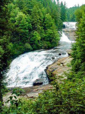 Triple Falls in Dupont State Forest