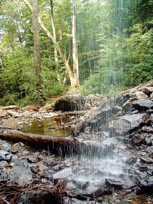 From Behind the Falls