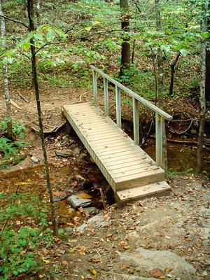 Bridge over Moore Cove Creek Bridge over Moore Cove Creek