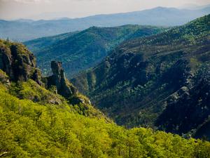 Linville Gorge from Table Rock Linville Gorge from Table Rock