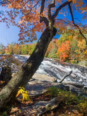Bridal Veil Falls in Fall Color