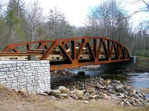 New Bridge over Davidson River New Bridge over Davidson River