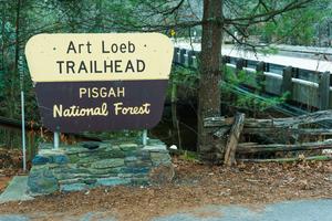 Art Loeb Trailhead Sign Art Loeb Trailhead Sign