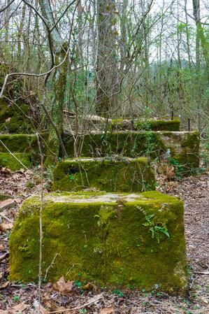 Old Concrete Piers at Runion Old Concrete Piers at Runion