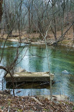 Old Bridge Abutments Old Bridge Abutments