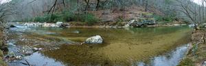 Sandy Section of Big Laurel Creek Sandy Section of Big Laurel Creek