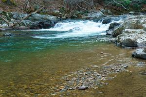 Cascade on Big Laurel Creek Cascade on Big Laurel Creek