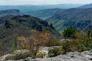 Southern Linville Gorge from Table Rock Southern Linville Gorge from Table Rock